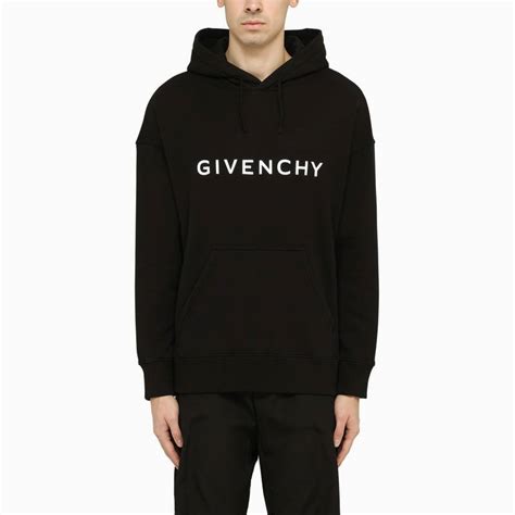 givenchy showy black|reversible Givenchy black hoodie.